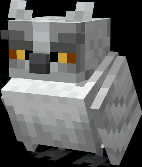 Minecraft Custom Mob Ideas, Minecraft Owl, Minecraft Mobs Mod, Blockbench Models, Minecraft Update, Minecraft Wolf, Minecraft Mod, Pokemon Craft, Pixel Characters