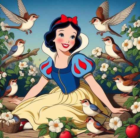 Disney Females, Snow White Wallpaper, Snow White Pictures, Snow White Characters, Snow White Movie, Disney Pop Art, Walt Disney Characters, Disney Princess Snow White, Snow White Disney