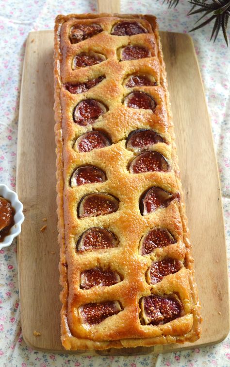 Filled Pastries, Pie And Tart, Frangipane Tart, D H Lawrence, Cakes Slices, Fig Recipes, Healthy Living Recipes, Tart Recipe, Pie Tart