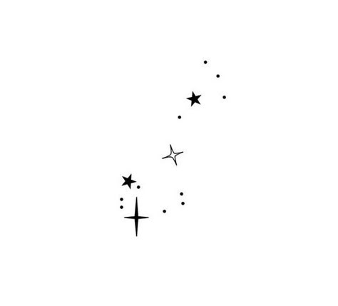 Scorpio Star Tattoo, Scorpio Star Constellation Tattoo, Scorpio Drawing, Ster Tattoo, Scorpio Constellation Tattoo, Scorpio Star Constellation, Star Constellation Tattoo, Women's Tattoos, Scorpio Constellation Tattoos