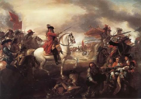 Glorious Revolution of 1688 in England Glorious Revolution, Frederick The Great, Continental Army, Bay Horse, English And French, The Royal Collection, Irish History, French Army, Classical Art