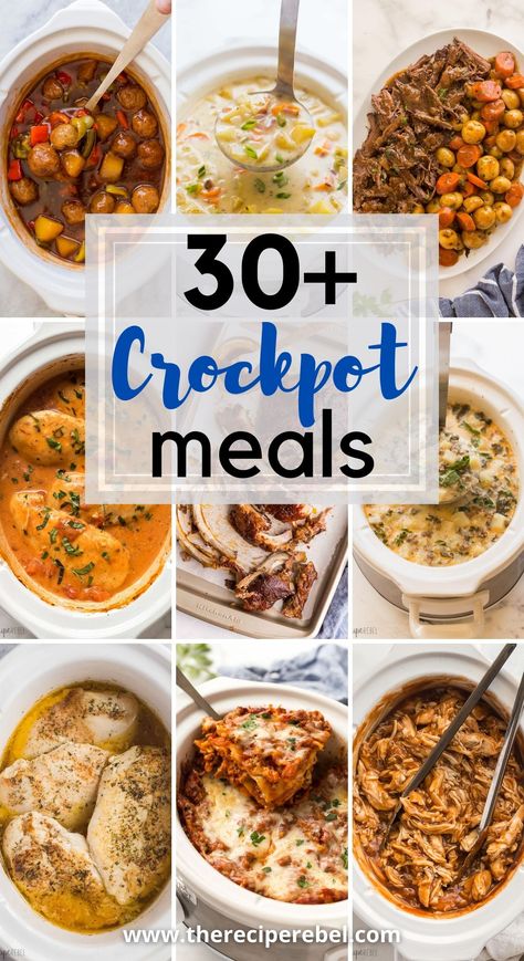 Laundry Tricks, Easy Crockpot Meals, Meals Crockpot, Fall Crockpot, Amazing Slow Cooker Recipes, Defined Dish, Crockpot Ideas, Crockpot Dinners, Meals Easy