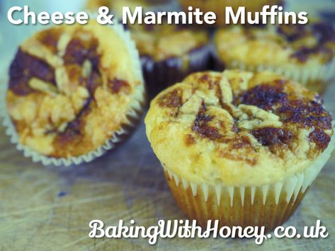 Marmite Muffins, Scottish Desserts, Cheese Muffins, Muffin Mix, Sweet Cupcakes, Cocktail Sticks, Cupcake Tower, Milk Cookies, Bowl Of Soup