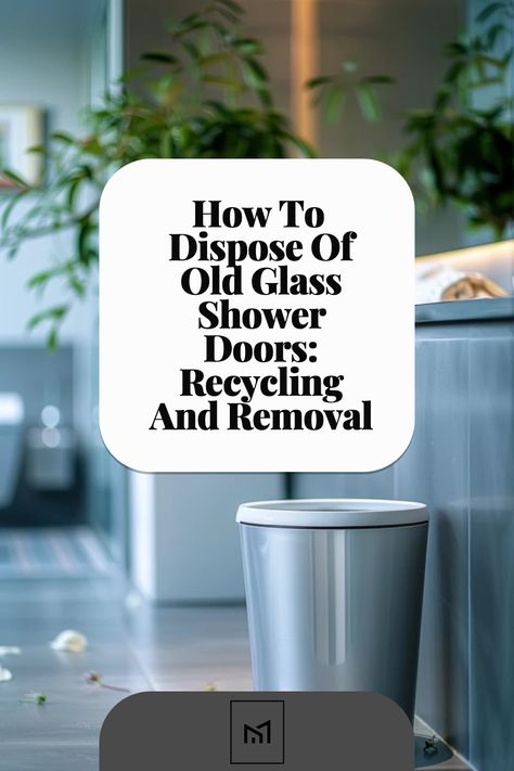 Discover the proper steps for disposing of old glass shower doors, focusing on environmentally friendly recycling and removal options. Learn how to safely dismantle and remove your shower doors, then identify local recycling centers that accept tempered glass. This guide also offers tips on repurposing or donating the doors to organizations that can give them a second life, ensuring a responsible approach to disposal. Shower Door Cleaner, Industrial Minimalist, Recycling Facility, Hard Water Stains, Laminated Glass, Concept Board, Habitat For Humanity, Glass Shower Doors, Online Interior Design