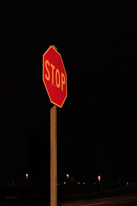 Liminal dreamcore stop sign late night drive backrooms dream nostalgic eerily familiar dream space Late Night Thinking, Random Aesthetic, Late Night, Photographer, Quick Saves