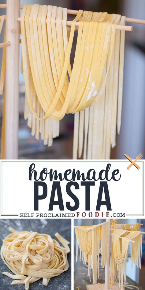 Homemade Noodles Kitchenaid, Homemade Pasta By Hand, Fettichini Noodle Recipes, Kitchenaid Pasta Recipe, Best Homemade Pasta, Homemade Pasta Noodles, Make Homemade Pasta, Noodle Recipes Homemade, Homemade Fettuccine