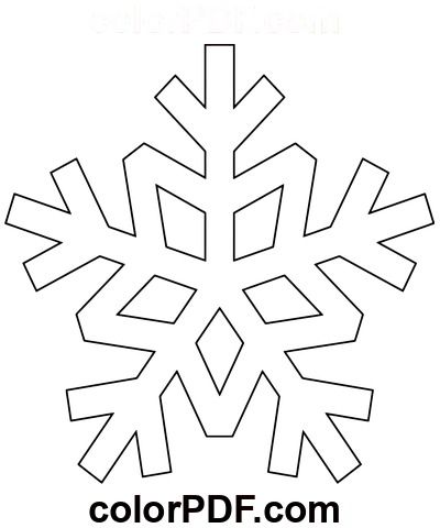 Best Paper Snowflake – Coloring Pages and Books in PDF Snowflakes For Kids, Snowflake Coloring Pages, Snowflake Template, Snowflake Craft, Christmas Crafts For Toddlers, Paper Snowflake, Halloween 20, Paper Snowflakes, Printable Templates