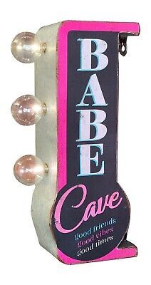 Top Seller for New Babe Cave Double Sided Marquee LED Sign, For Home Bar She Shed Arcade Gift, Home Decor Babe Cave Ideas, Game Room Arcade, Garage Game Rooms, Brewery Bar, Diva Den, Small Craft Rooms, Home Bar Garage, Vintage Marquee, Shed Home