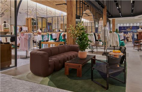 Store Locations | Aritzia US Aritzia Store Interior Design, Retail Store Lounge Area, Aritzia Store Aesthetic, Aritzia Store Interior, Aritzia Interior Design, Aritzia Store, Commercial Design Retail, Extra Large Mirrors, Caesars Palace