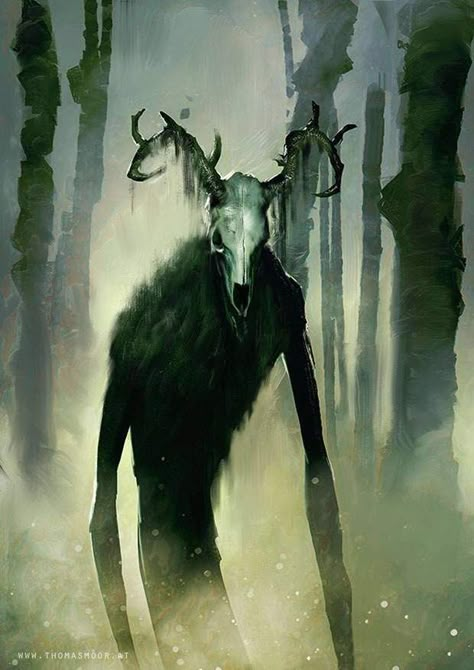 18 Spooky Native American Monsters That Will Keep You Awake At Night In The Woods, In The Middle, The Middle, The Story, Trees, Forest, White, Black