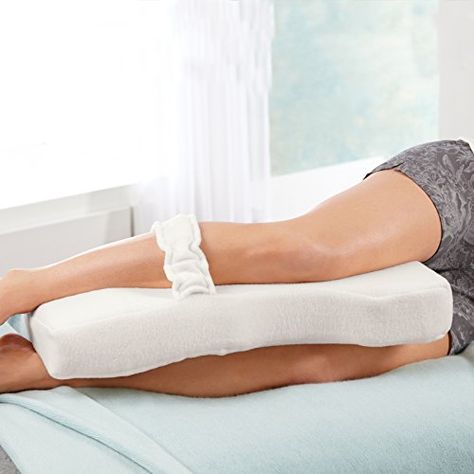 Knee Pillow For Sleeping, Back Pain Relief, Side Sleepers, Sciatica Pain | Designed by Doctors for Professional Settings | KNEE T | Best Side Sleeper Pillow - Made in USA |Medical Grade | 10 Yr Warranty | Hypoallergenic Certified HR Foam| Pillows Amazon, Piriformis Stretch, Health Equipment, Knee Pillow, Leg Pillow, Grade 10, Side Sleeper Pillow, Sciatica Pain, Knee Replacement