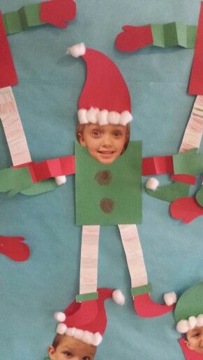 Preschool Elf Activities, Elf Craft For Toddlers, Elf Craft Preschool, Elf Preschool Craft, Elf Crafts For Toddlers, North Pole Crafts For Kids, Elves Preschool Activities, Christmas Elf Crafts For Kids, Elf Crafts For Preschoolers