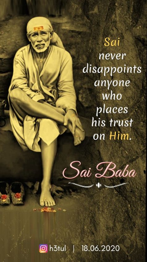 साईं बाबा, Miracle Stories, Love Blessings, Shirdi Sai Baba, Captions For Instagram Posts, Sai Baba Miracles, Goddess Quotes, Sai Baba Hd Wallpaper, Shirdi Sai Baba Wallpapers