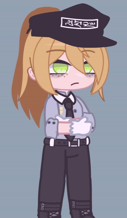 Police Gacha Club Outfit, Gacha Club Police Outfit Ideas, Fanf Gacha Club, Gacha Life Police Outfit, Gacha Police Outfit, Fnaf Characters Gacha, Fnaf Security Breach Gacha Club, Gacha Fnaf Designs, Spicy Couples Poses Drawing