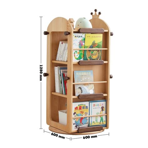 Bring joy and order to your child’s space with our revolving shelf, designed to keep their favorites within easy reach while adding a playful touch. 📚🎡 🔍 Scandinavian Wood Kids Revolving Shelf CROWN $845.90 lofthome.com/products/scandinavian-wood-kids-revolving-shelf-crown #lofthomefurniture #kidsfurniture #InteriorSG #decor #furniturestyling #livingroominspiration #homeanddecor #Singapore Bookshelf Rotating, Childrens Furniture Design, Scandinavian Wood, Loft Home, Kids Cabinet, Kids Room Furniture, Kids' Furniture, Children's Furniture, Kids Interior Room