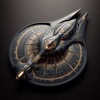 Top View of Star Trek Stingray-Shaped Starship on Black Background - Image Creator from Microsoft Designer Star Trek Concept Ships, Star Ships Concept, Space Punk, Galaxy Saga, Princes Of The Universe, Space Ships Concept, Starfleet Ships, Sci Fi Spaceships, Space Ship Concept Art