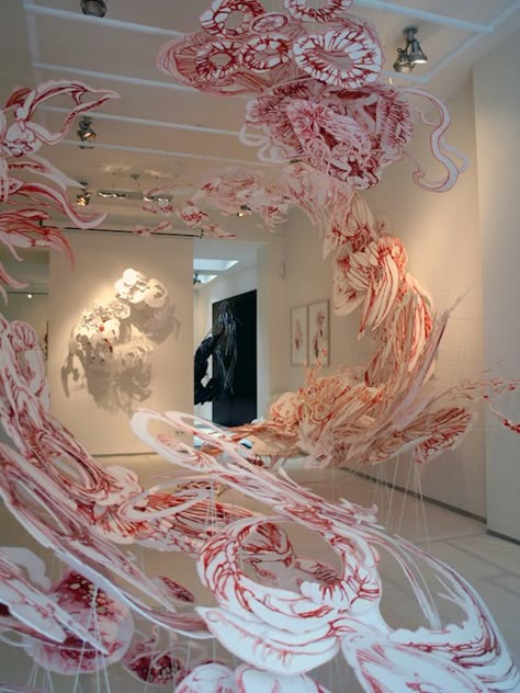 Art Exhibit, 수채화 그림, A Level Art, Ap Art, Art Installation, Sculpture Installation, Paper Sculpture, Art Portfolio, Art Abstrait