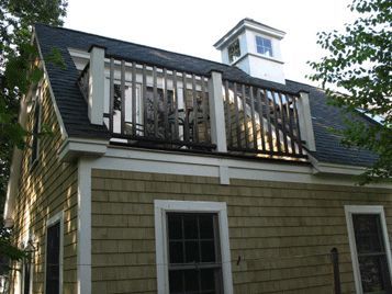 Dormer Balcony, Loft Mezzanine, Grey Decking, Dormer Ideas, Attic Balcony, Bedroom Attic, Sky Watching, Dormer Roof, Attic Makeover