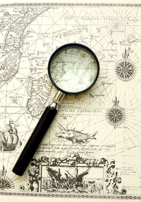 Old map - Ancient sea chart, magnifier. An antique sea sailing chart taken with , #Sponsored, #magnifier, #antique, #sailing, #chart, #map #ad Nautical Map, Nautical Chart, Creative Icon, Old Map, Icon Design, Sailing, Nautical, Royalty Free Stock Photos, Stock Images