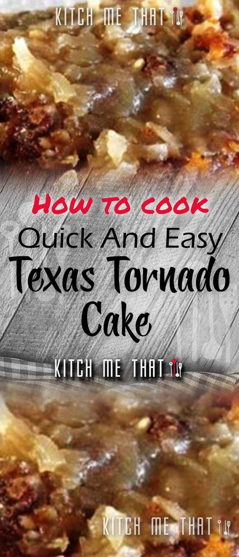 quick and easy texas tornado cake Do Nothing Tornado Cake Recipe, Texas Tornado Cake Recipe, Tornado Cake Recipe, Tornado Cake, Texas Tornado, Easy Cakes, Southern Recipes Soul Food, Fruit Cocktail, Must Have Kitchen Gadgets