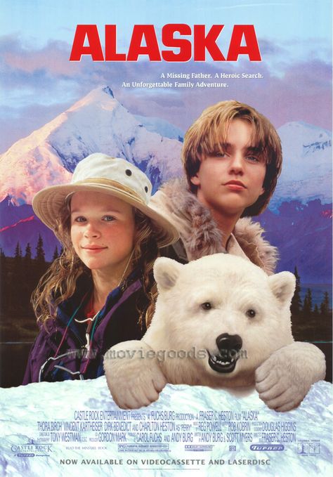 Alaska: That polar bear on the poster is adorable Alaska Movie, Thora Birch, Cutest Animals On Earth, Family Films, Cool Wallpapers Cartoon, Archie Comics, Family Entertainment, Family Movies, About Time Movie