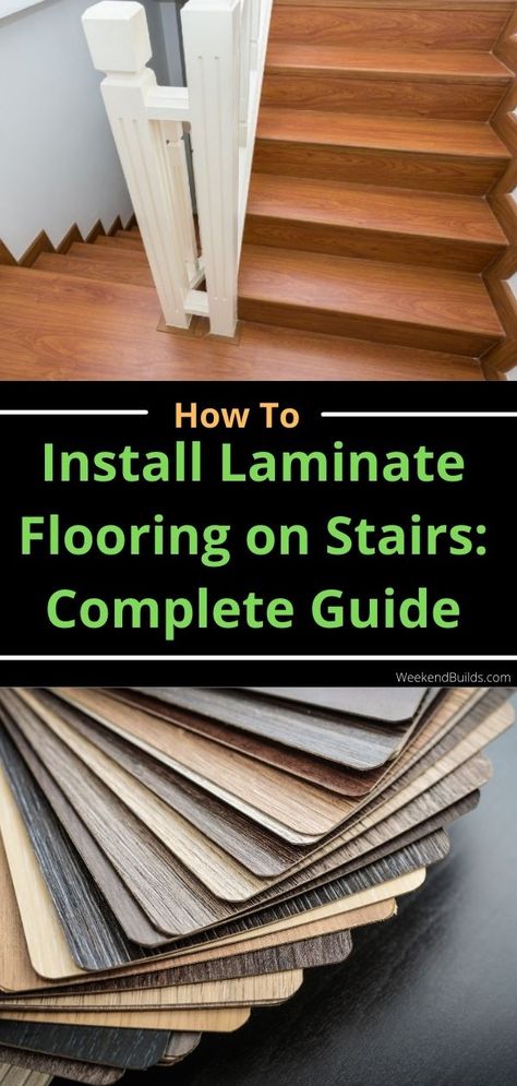 There are so many things to like about laminate flooring. It’s cheap, durable, and it looks good if installed properly. What some people don’t know is that you can put laminate flooring on stairs, too. Installing Laminate Flooring On Stairs, How To Put Laminate On Stairs, How To Install Vinyl Plank Flooring On Stairs, Different Laminate Flooring In Rooms, Laminate Flooring On Stairs Diy, Laminate Floor Stairs, Laminate Wood Flooring On Stairs, Stairs With Laminate Flooring, Laminate Stair Treads