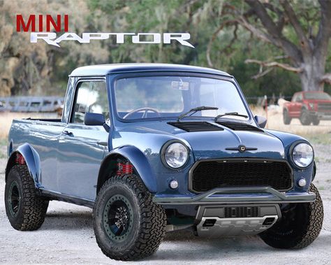 Mini Cooper Classic, Mini Coopers, Austin Mini, Tag Friends, Mini Car, Dirt Road, Mini Trucks, British Cars, Mini Cars