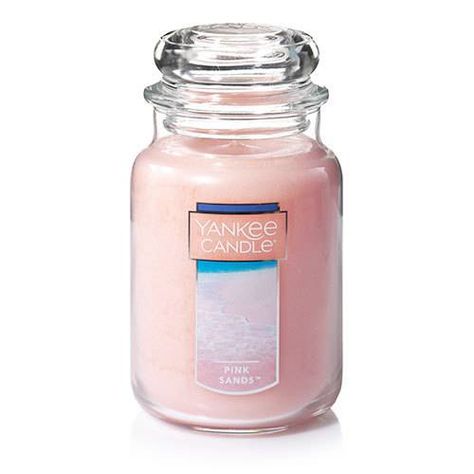 Pink Sands™ Large Classic Jar Candles Yankee Candle Pink Sands, Yankee Candle Scents, Pink Candle, Sand Candles, Fragrant Candles, Pink Candles, Large Jar, Large Candles, Pink Sand