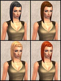 TheNinthWaveSims: The Sims 2 - The Sims 4 Perfect Patio Mid Length Braid Hair For The Sims 2 4t2 Hair, Sims 4t2, Sims 2 Hair, The Sims 2, Sims 1, Braid Hair, Costume Makeup, Maxis Match, Sims 2