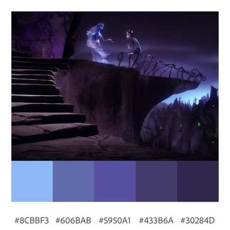 The Corpse Bride Color Palette, Corpse Bride Colors, Corpse Bride Color Palette, Tim Burton Color Palette, Corpse Bride Wedding Theme, Victor Corpse Bride, Horror Wedding, Corpse Bride Wedding, Corpse Bride Movie