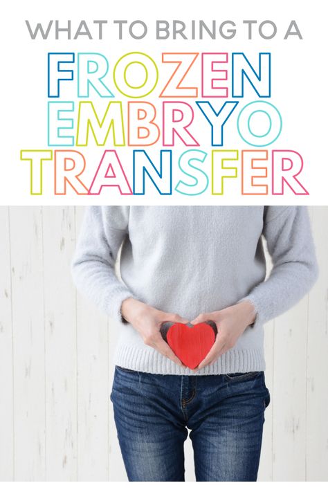 A frozen embryo transfer (FET) can be a stressful experience with a lot of pressure on you! This post will walk you through exactly what to bring to your big day! Frozen Embryo Transfer Timeline, Fet Transfer, Gestational Carrier, Frozen Embryo Transfer, Ivf Pregnancy, Ivf Journey, Fertility Awareness, Embryo Transfer, Trying To Conceive