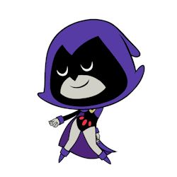 Teen Titans Go Characters, Night Begins To Shine, Raven Teen Titans Go, Dance Gif, Teen Titans Fanart, Teen Titan, Raven Teen Titans, Dancing Gif, Beast Boy