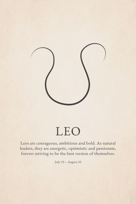 Leo Zodiac Symbol, Leo Sun Sign, Zodiac Leo Art, Star Sign Art, Astrology Poster, Leo Zodiac Quotes, Leo Star Sign, Leo Quotes, Leo Zodiac Facts