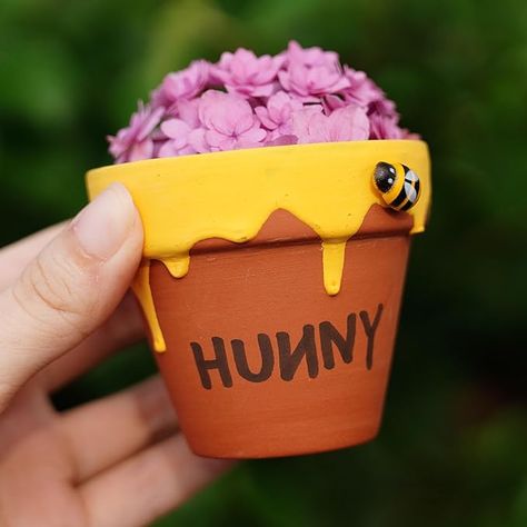 Amazon.com: Spelable 6 Pack Winnie Honey Pot, for Cupcake, Party Favor, Planter, Winnie Party Favor for Baby Shower 1st Birthday Party Decoration Hunny Pot : Toys & Games Bee Hive Craft, Hunny Pot, Winnie The Pooh Honey, 1st Birthday Party Decorations, Bee Baby Shower, Kids Gift Guide, Bee Decor, Birthday Party Decoration, Honey Pot