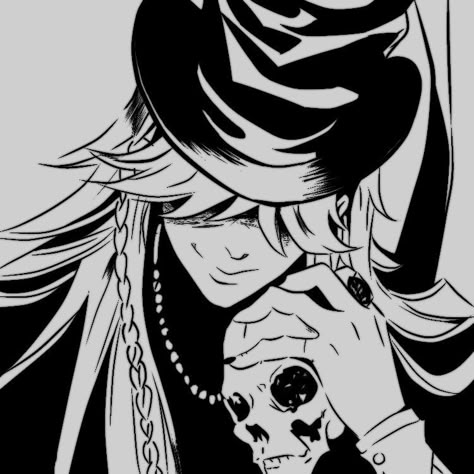 Black Butler Icons, Under Taker, Undertaker Black Butler, Black Butler Comics, Black Butler Undertaker, Black Butler Grell, Black Bulter, Black Butler Manga, Black Butler Characters