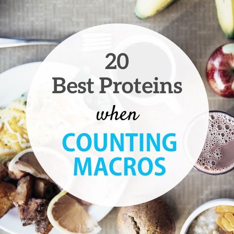 When counting macros hitting the protein recommendation is often difficult. Here's how much protein you should eat and which protein-rich foods to choose. Foods Images, Macro Meal Plan, Macro Nutrition, Macros Diet, Counting Macros, Macro Friendly Recipes, Healthy Carbs, Macro Meals, Protein Rich Foods