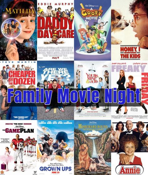 Not only are these films family friendly, they are all films about family. Fun Movies To Watch With Family, Family Friendly Movies, Films To Watch With Family, Movie Ideas To Watch With Family, Movies To Watch With Family, 90s Family Movies, Best Family Movies On Netflix Right Now, Classic Family Movies, Kids Movies On Netflix Children