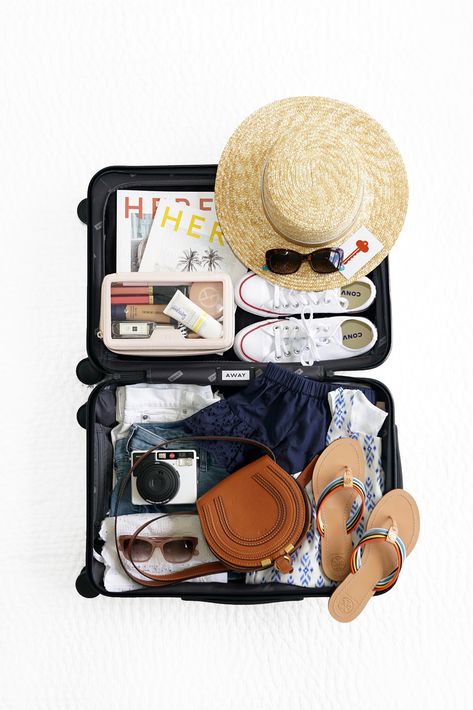 Luggage Aesthetic Packing, International Travel Essentials, Diy Travel Journal, Carry On Packing, Travel Essentials For Women, Suitcase Packing, Travel Gadgets, Travel Wallpaper, Travel Items