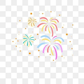 Fireworks Cartoon, Chinese New Year Fireworks, Cartoon Fireworks, White Fireworks, Fireworks Vector, Red Fireworks, Firework Colors, Red Png, Yellow Lantern