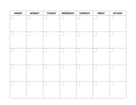 Free Printable Blank Calendar Template - Paper Trail Design Free Blank Calendar, Blank Monthly Calendar Template, Blank Calendar Pages, Free Printable Calendar Templates, Blank Monthly Calendar, Free Calendar Template, Blank Calendar Template, Monthly Calendar Template, Online Calendar