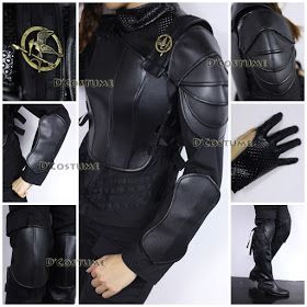 The Hunger Games - Mockingjay (Katniss Everdeen) Costume Katniss Everdeen Costume Diy, Katniss Cosplay, Mockingjay Costume, Katniss Everdeen Mockingjay, Katniss Everdeen Outfit, Katniss Everdeen Costume, Katniss Costume, Hunger Games Costume, Hunger Games Outfits