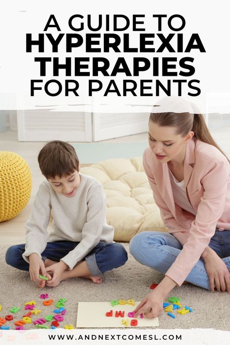 Wondering what the best therapies and programs are for hyperlexic kids? This guide to hyperlexia therapy options is super helpful! #hyperlexia #parenting Sensory Bin Ideas, Infant Lesson Plans, Early Years Educator, Self Contained Classroom, Homeschool Kids, Kids Sensory, Sensory Bin, Parent Resources, Phonics Activities