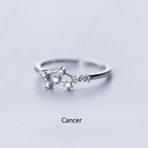 Rings- Female Elegant Zodiac Sign Finger Rings for Women Silver Color Adjustable CZ Zircon Ring 12 Constellation Jewelry Birthday GiftModel Number:1005001437768609 Constellation Zodiac Signs, Constellation Jewelry, Constellation Ring, Zodiac Rings, 22 November, Coffee Fashion, Adjustable Jewelry, Zodiac Constellations, Zircon Ring