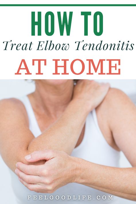 Elbow Exercises for Tendonitis Without Seeing Your PT | Feel Good Life Bursitis Elbow, Tennis Elbow Relief, Tennis Elbow Exercises, Scraping Therapy, Elbow Exercises, Elbow Pain Relief, Joints Pain Remedy, Elbow Pain, Tennis Elbow