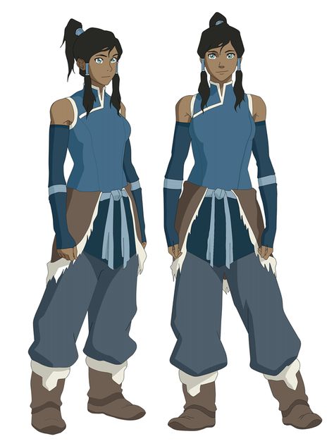 Korra Season 2, Suki Avatar, Short Hair Outfits, Avatar Cosplay, Water Tribe, Avatar Series, Korra Avatar, Avatar The Last Airbender Art, Team Avatar