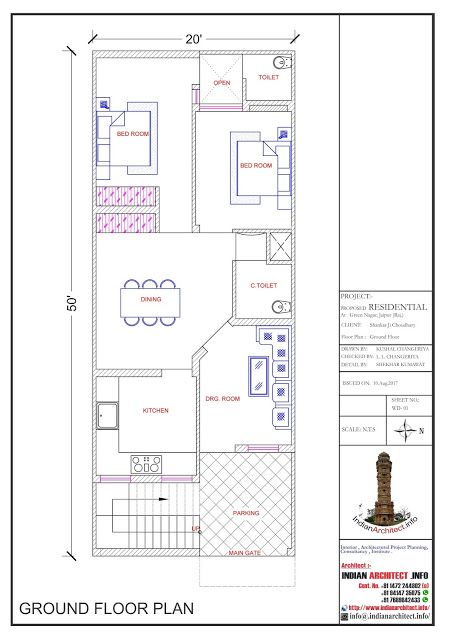 20 50 House Plan, Analysis Architecture, Shankar Ji, 30x50 House Plans, 20x30 House Plans, House Structure, 20x40 House Plans, Free Floor Plans, Draw 3d