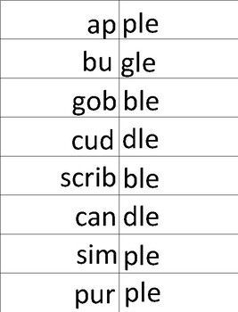 #Tefl_Lessons #Syllable_Rules #Counting_Syllables #Le_Words Tefl Lessons, Child Reading A Book, Cvc Reading, Syllable Rules, Kindergarten Spelling, Counting Syllables, Le Words, Learning Websites For Kids, Syllables Activities