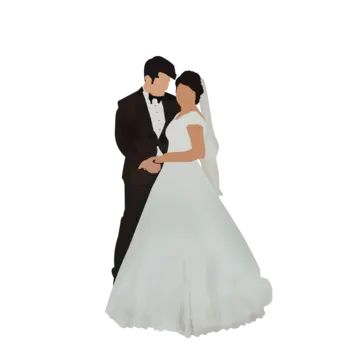 Christian Wedding Illustration, Christian Wedding Bride, Bride And Groom Clipart, Marriage Cartoon, Bride And Groom Cartoon, Wedding Couple Cartoon, Christian Drawings, Christian Bride, Wedding Caricature