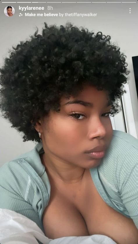 Big Chop Natural Hair, Healthy Black Hair, Curly Afro Hair, Short Natural Curly Hair, Twa Hairstyles, Natural Hair Cuts, Curly Crochet Hair Styles, Natural Hair Short Cuts, Quick Natural Hair Styles