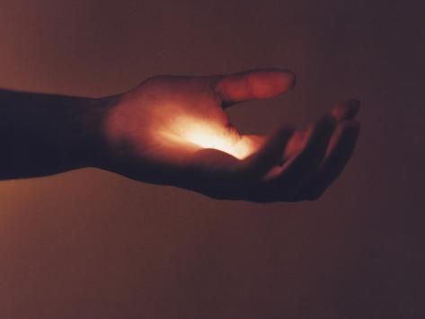 size: 24x18in Photographic Print: Hand by Cristina : Artists Cold Hands Aesthetic, Hands Receiving, Clawed Hands, Glowing Hands, Black Healing, Magic Hands, Hand Reference, Healing Hands, Space Cat